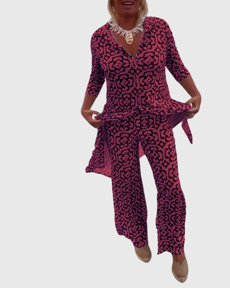 Gabriella Vintage Elegant Two-Piece Set