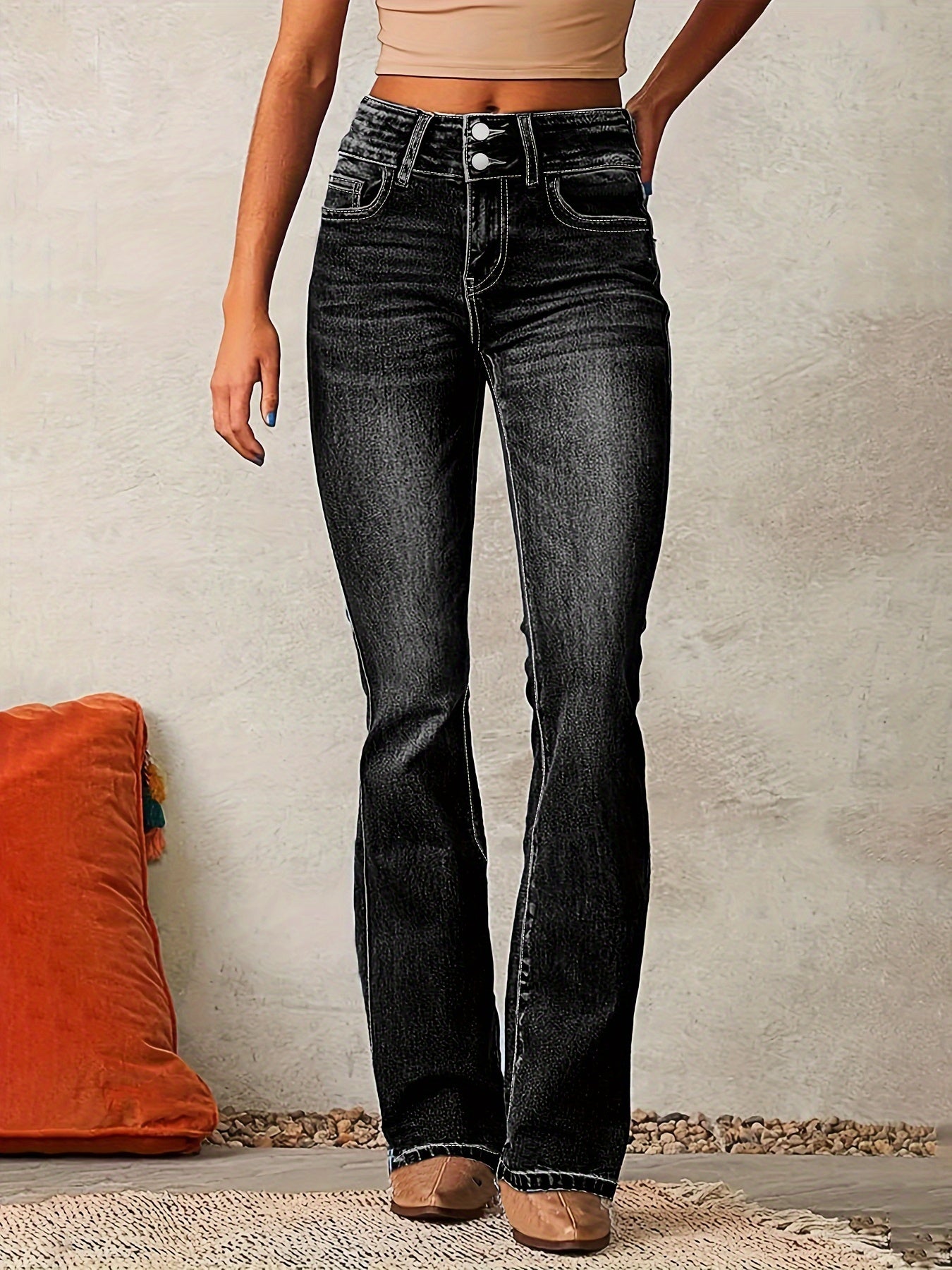 Luna | Everyday High-Waisted Flares