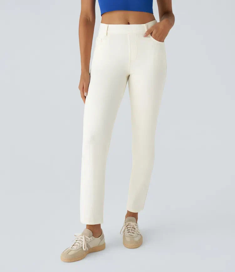 ComfortFit | Elastic High-Waist Pants