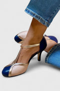 Tazariah | Women's T-Strap Block Heel Sandals