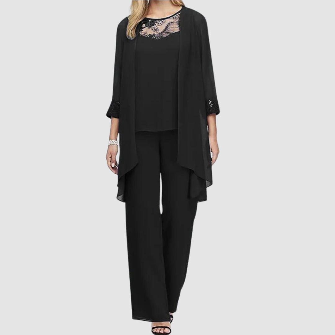Iva | Elegant Three-Piece Coordinated Set
