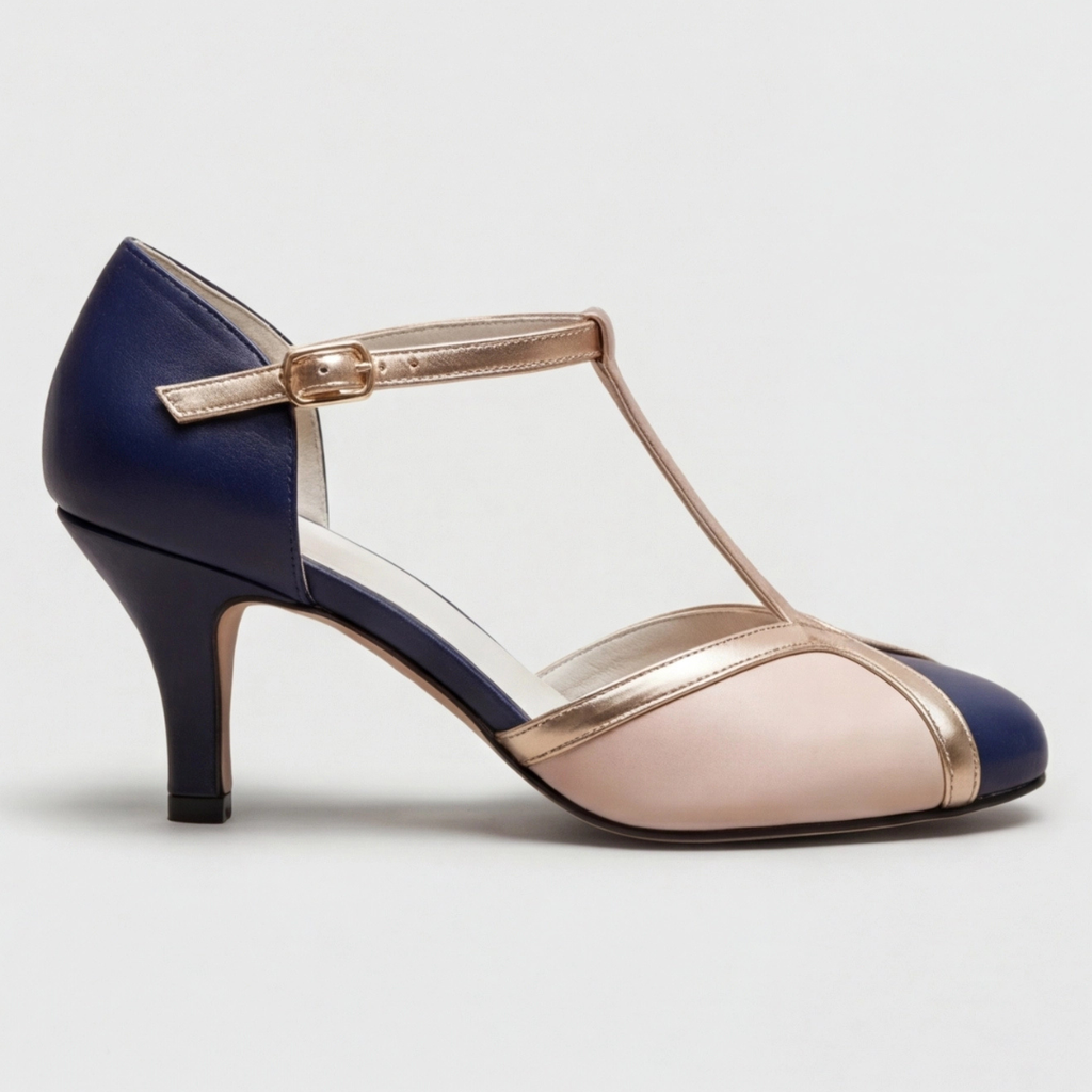 Tazariah | Women's T-Strap Block Heel Sandals