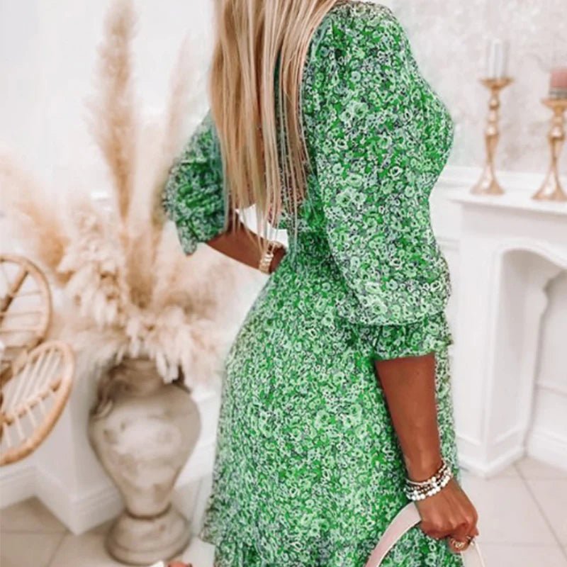 Sunna | Elegant Floral Dress