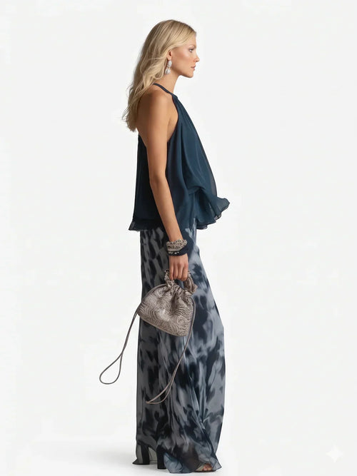 Celeste | Elegant Chiffon Set