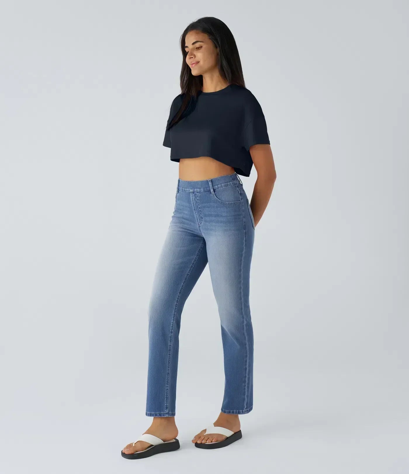 ComfortFit | Elastic High-Waist Pants