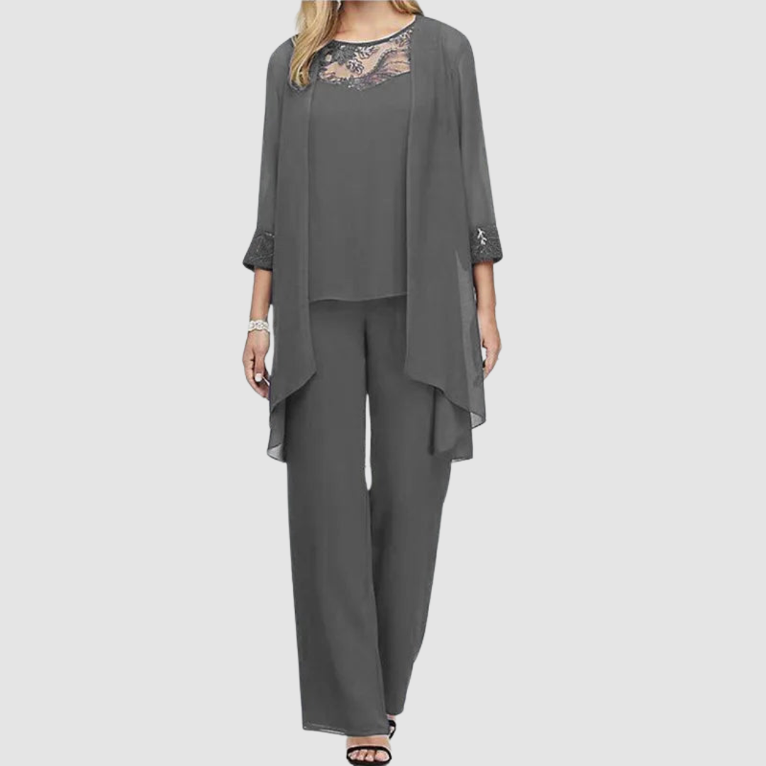 Iva | Elegant Three-Piece Coordinated Set