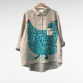 Hayley | Fun Pattern Blouse