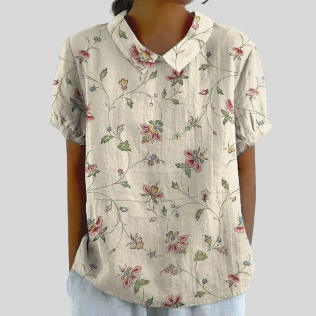 Whitney | Delicate Floral Blouse
