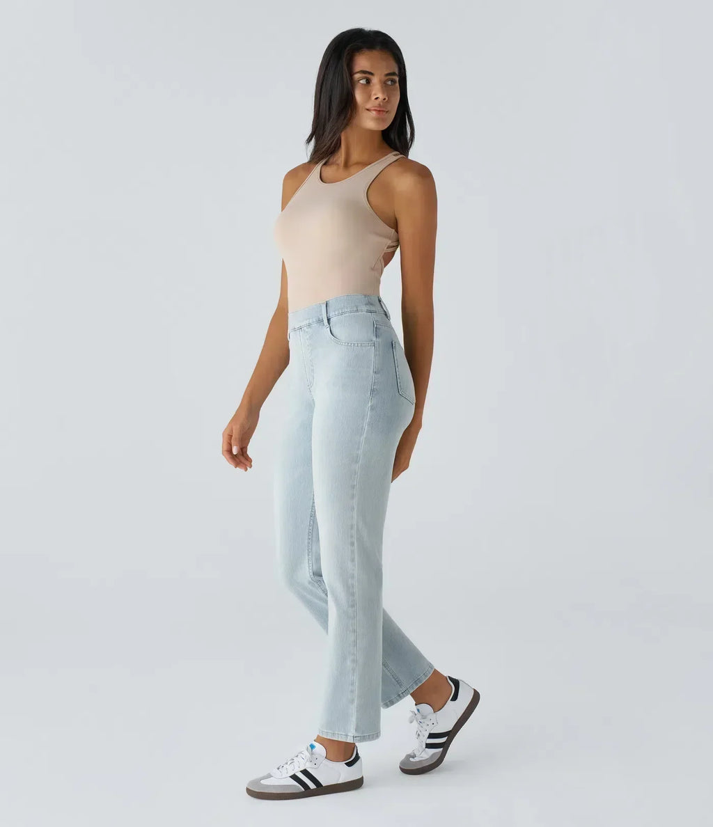 ComfortFit | Elastic High-Waist Pants