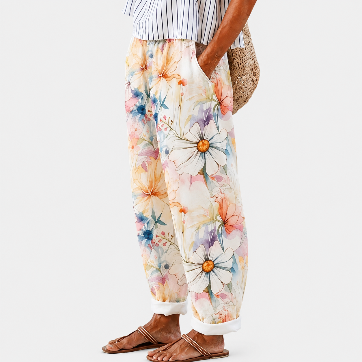 Pastel | Pastel Floral Pants