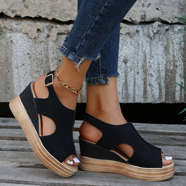 Maeve | Relaxed Wedge Sandal