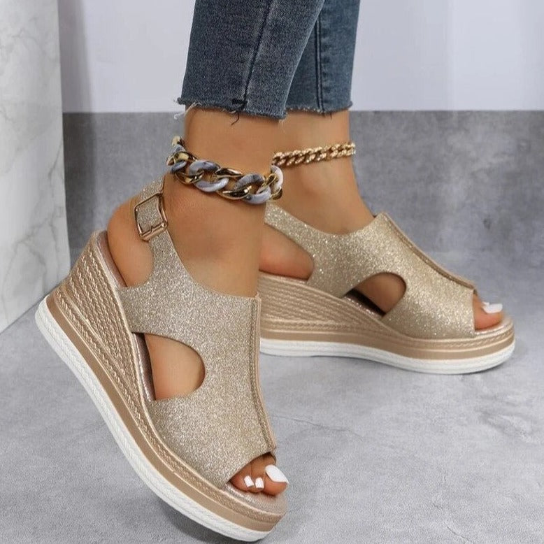 Maeve | Relaxed Wedge Sandal