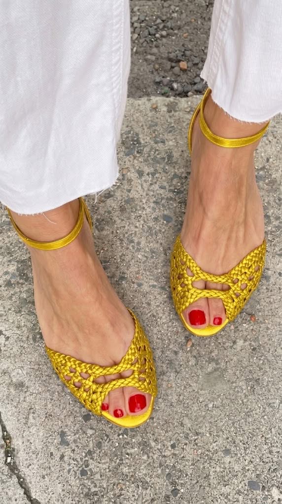 Isadora | Refined Woven Sandals