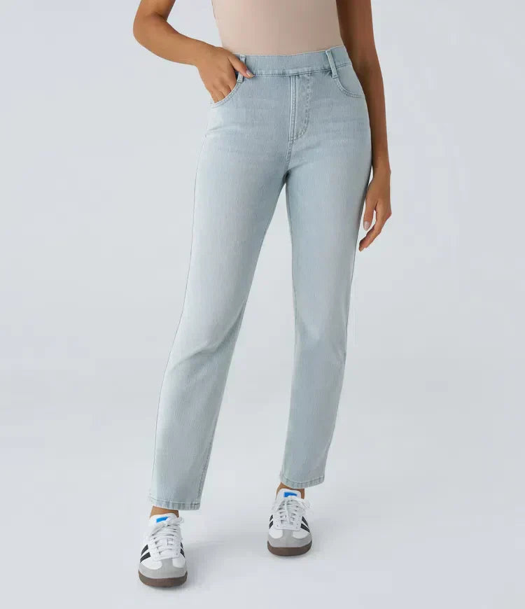 ComfortFit | Elastic High-Waist Pants