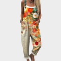 Comfortable Printed Overall | Multicolor