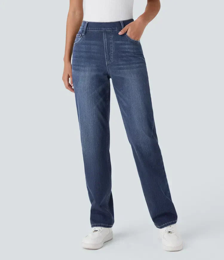 ComfortFit | Elastic High-Waist Pants