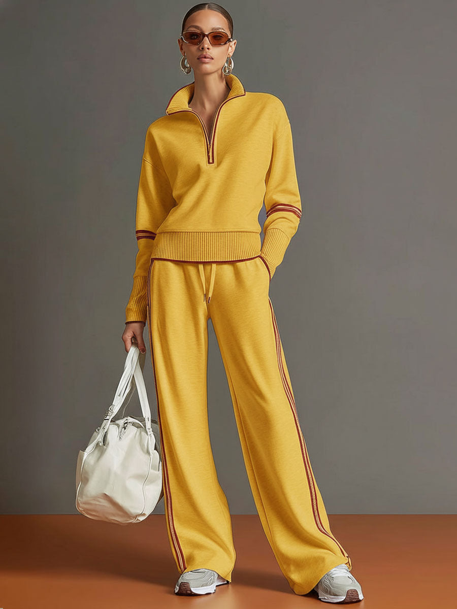 Marietta | Blouse and Wide Leg Pants Set