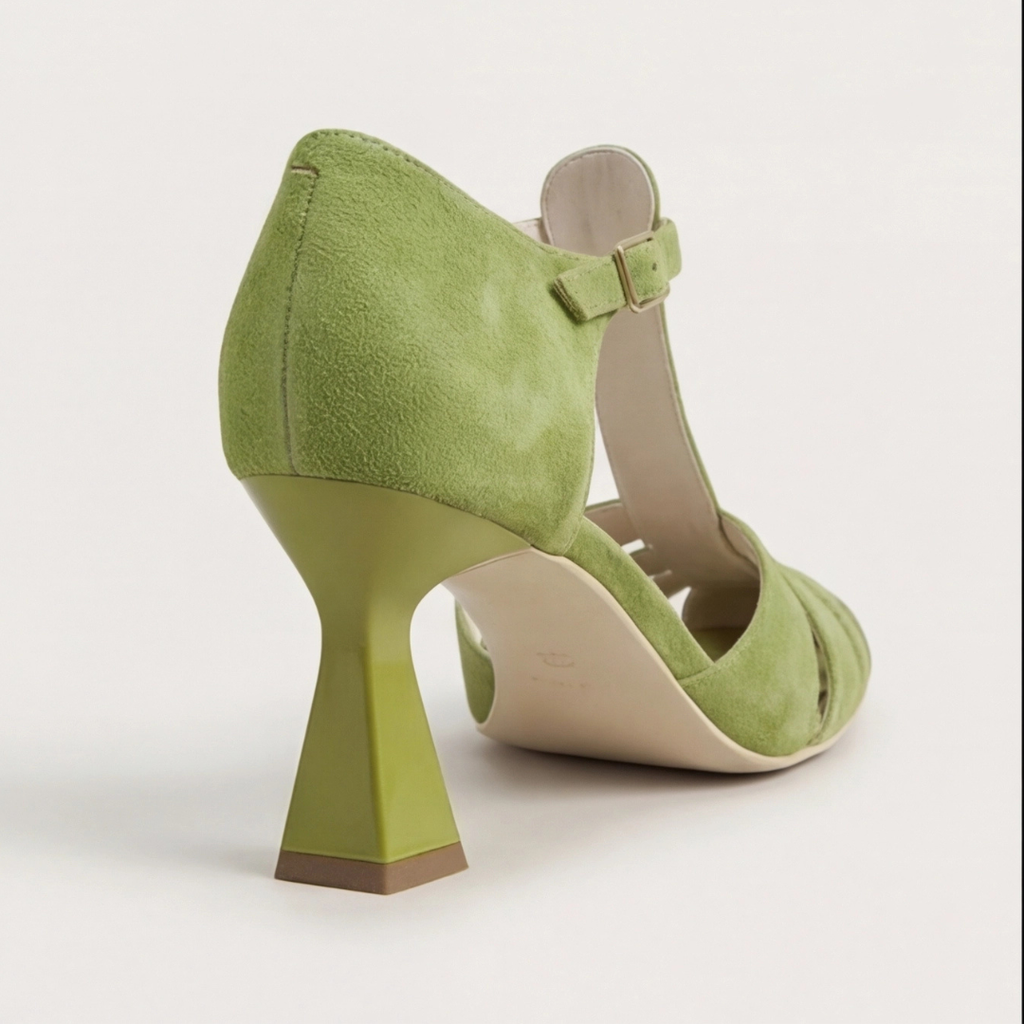 Eira | Vintage Strap Heels