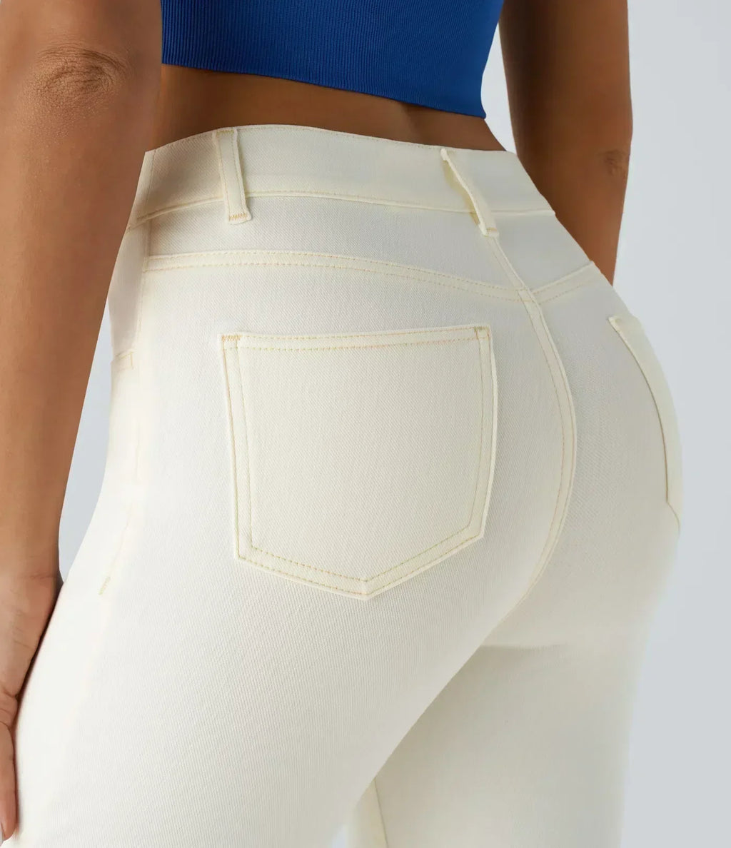 ComfortFit | Elastic High-Waist Pants