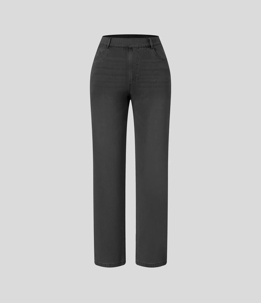 ComfortFit | Elastic High-Waist Pants