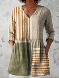 Camille | Long V-Neck Blouse