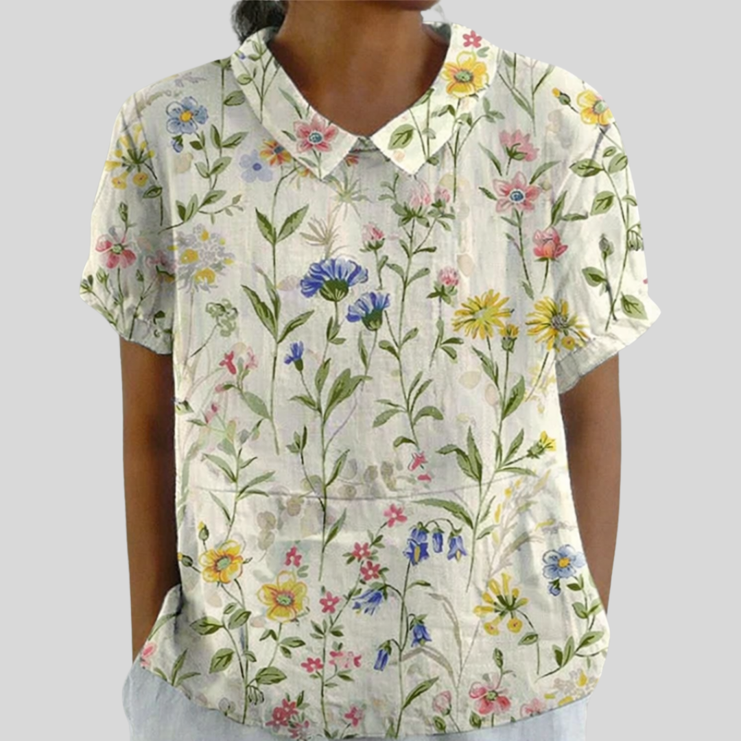 Melody | Country Flowers Blouse