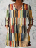 Chloe | Long V-Neck Blouse