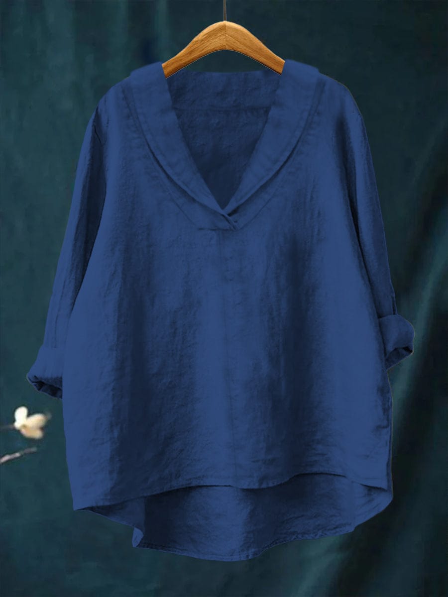 Hortense | Fluid V-Neck Blouse