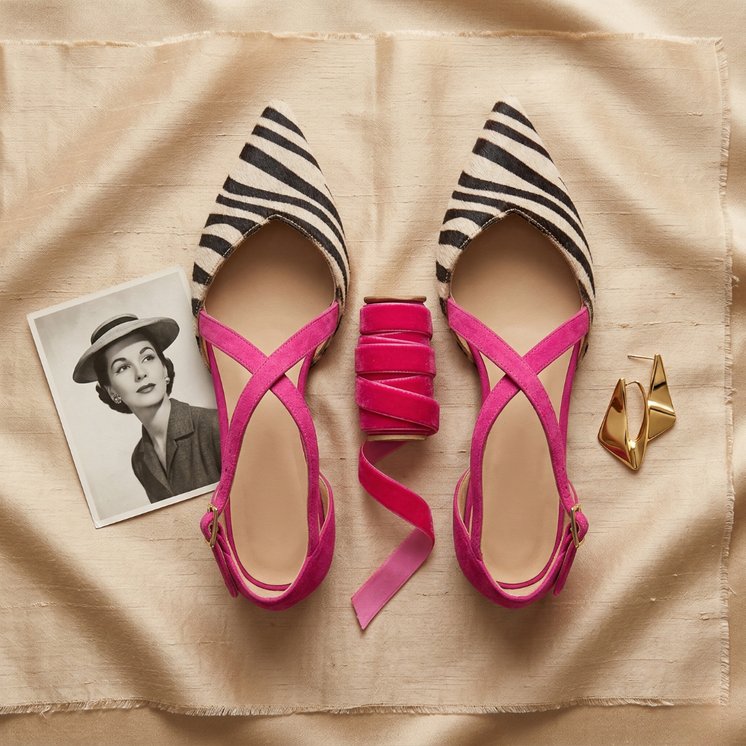 Fern | Ballet Flats with Straps