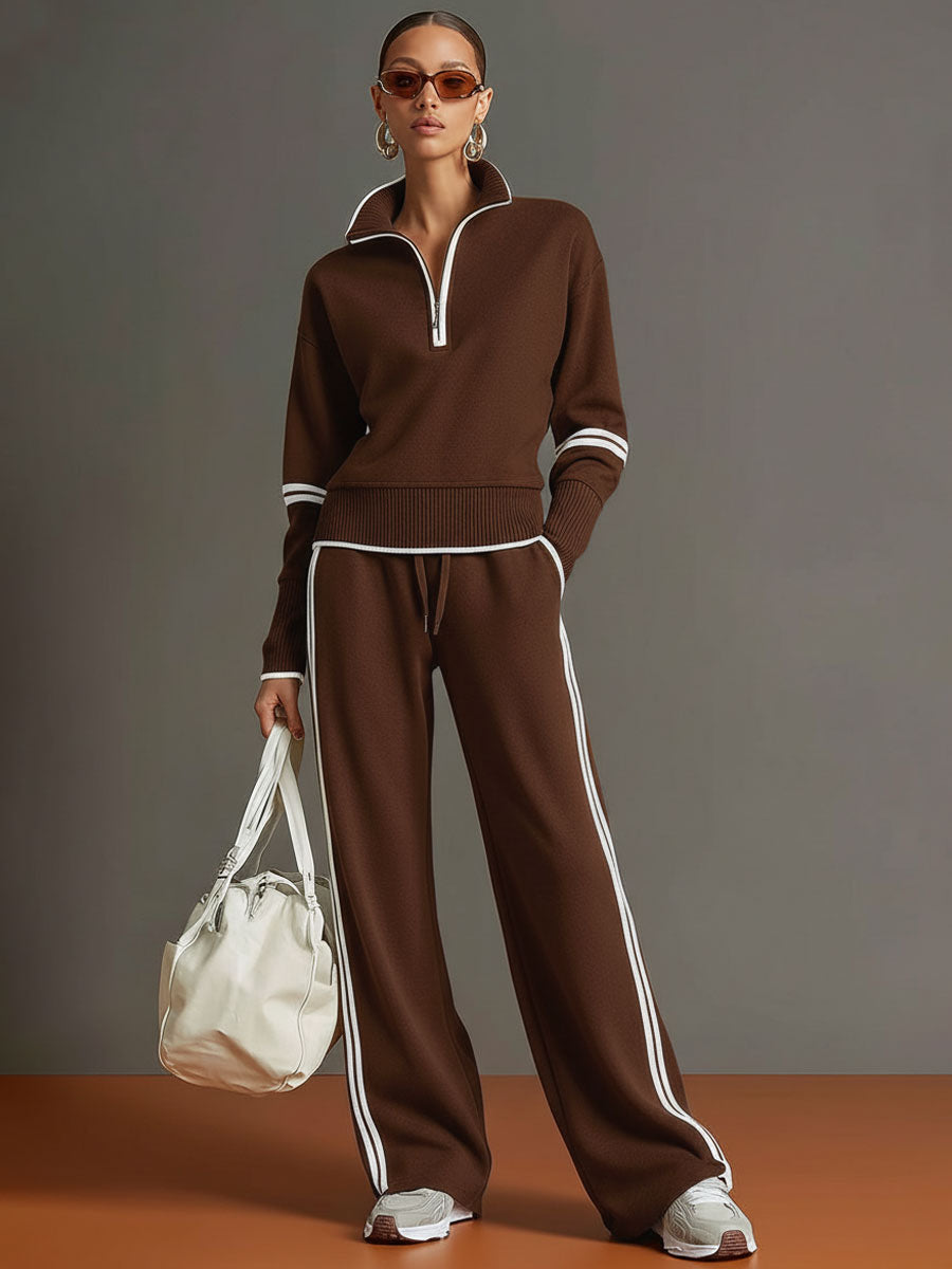 Marietta | Blouse and Wide Leg Pants Set