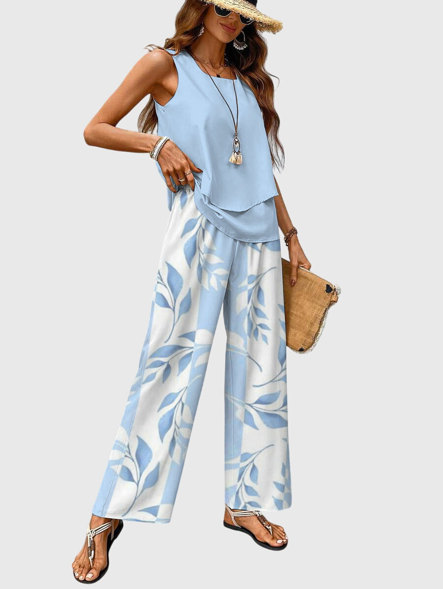 Brenda Elegant Summer Two-Piece Set