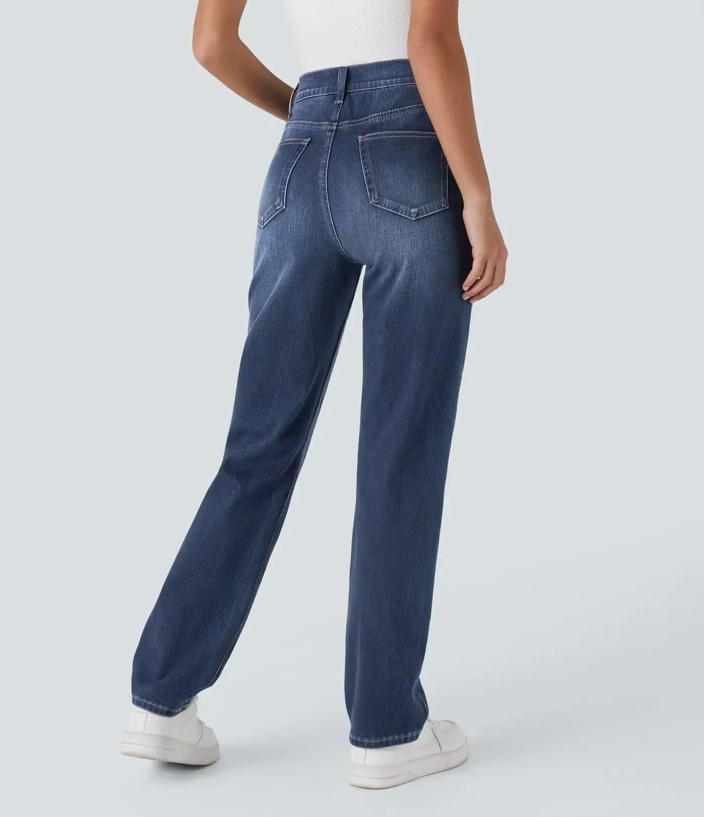 ComfortFit | Elastic High-Waist Pants