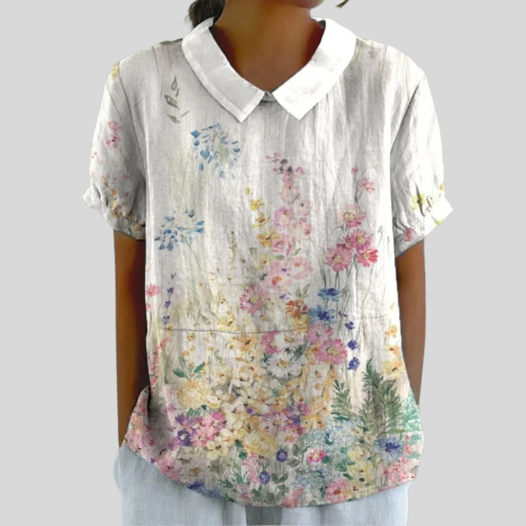 Courtney | Floral Garden Blouse