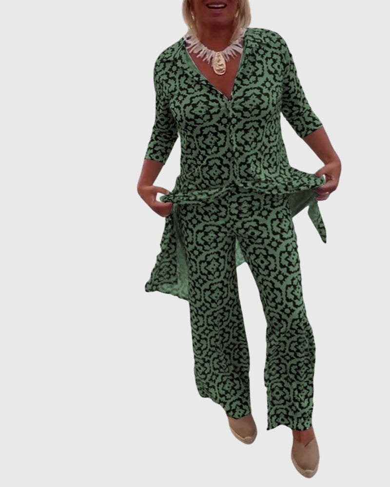 Gabriella Vintage Elegant Two-Piece Set