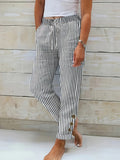 Raquelle | Casual Striped Pants