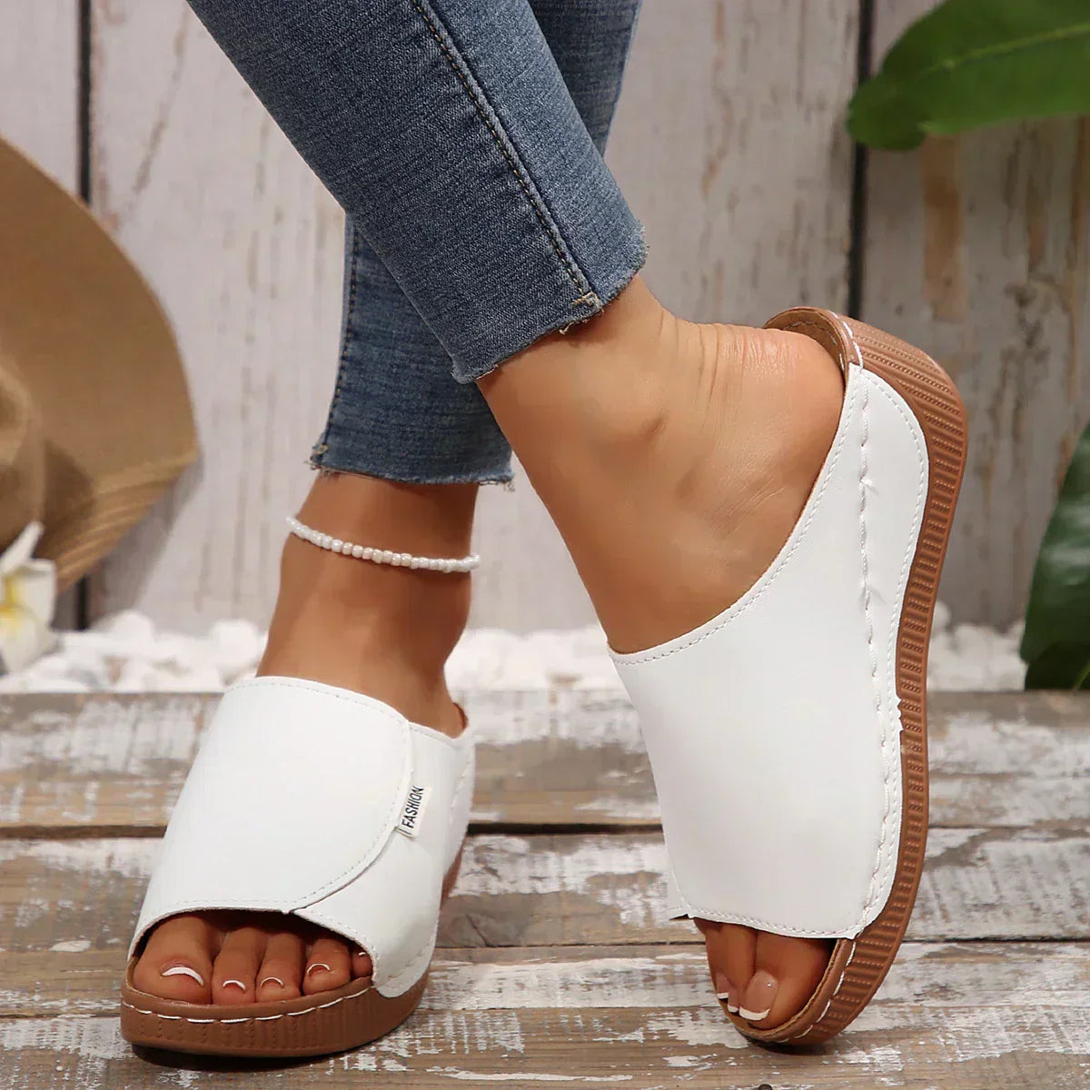 Ella | Slip-On Platform Sandals