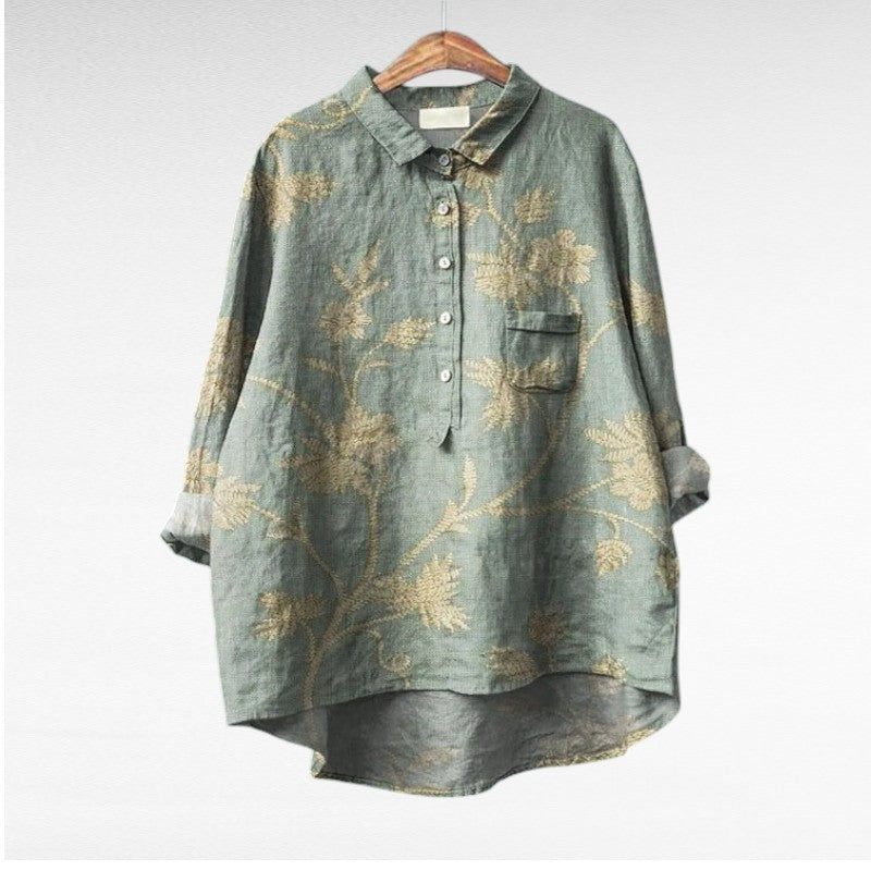 Harper | Elegant Breezy Summer Blouse