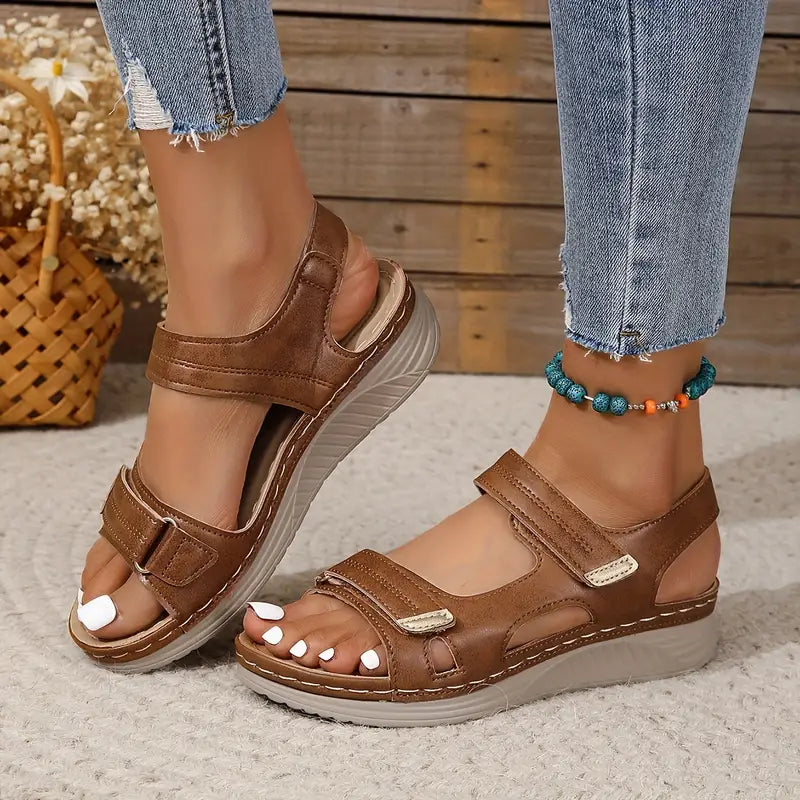 Randy | Orthopedic Leather Sandal