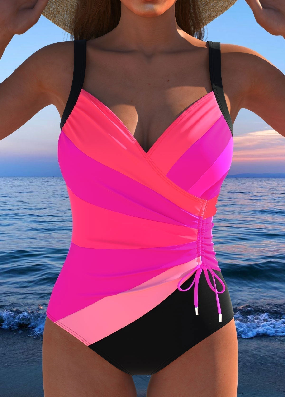 Eloria | Elegant Printed Swimsuit