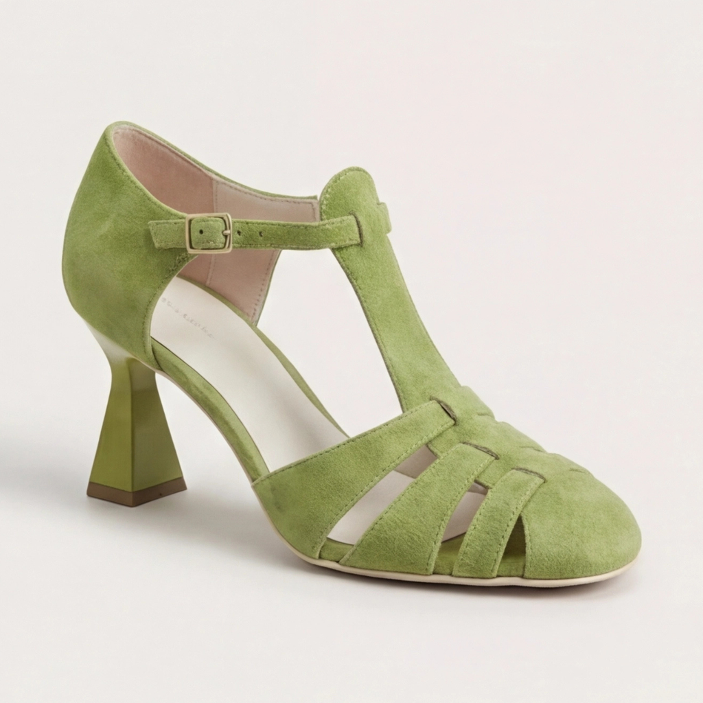 Eira | Vintage Strap Heels