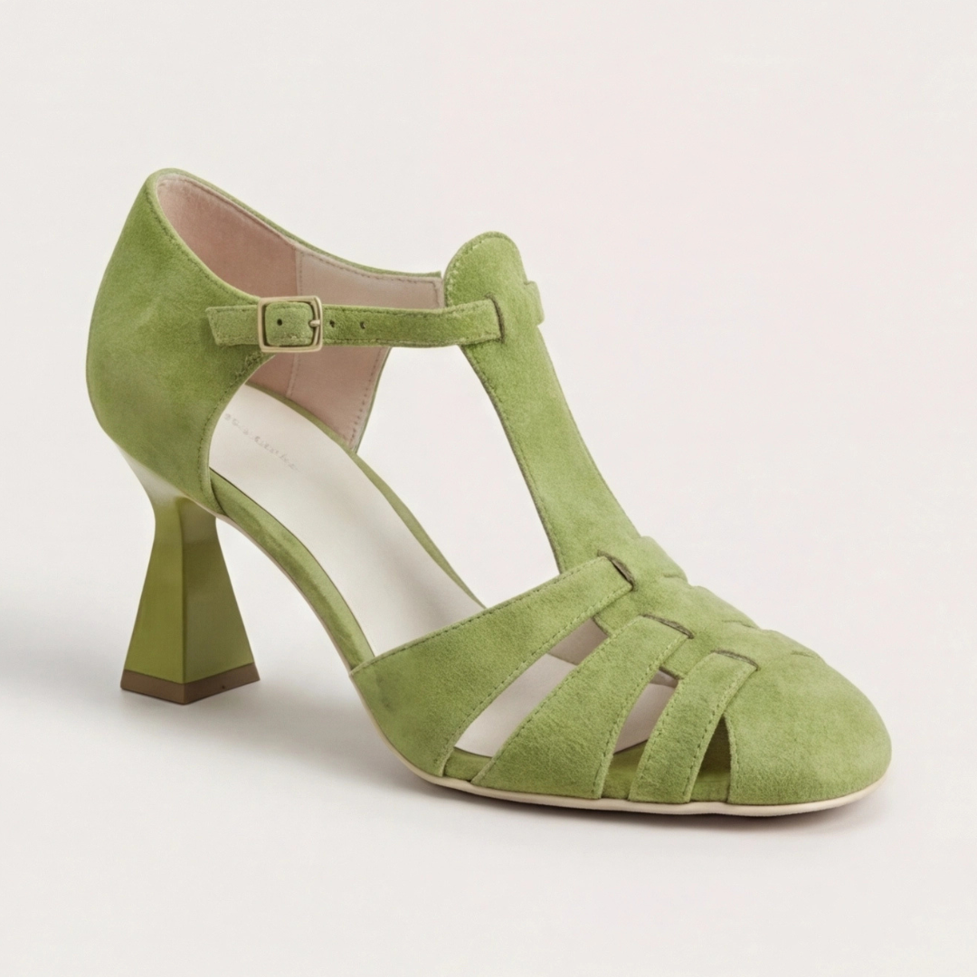 Eira | Vintage Strap Heels