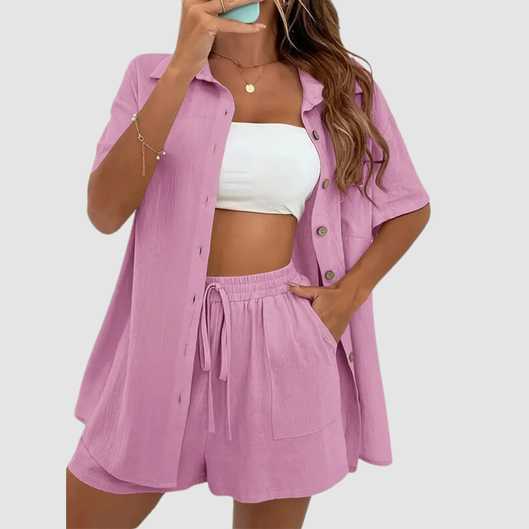 Frances | Elegant Summer Two-Piece Set
