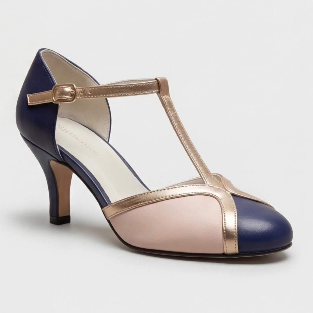 Tazariah | Women's T-Strap Block Heel Sandals