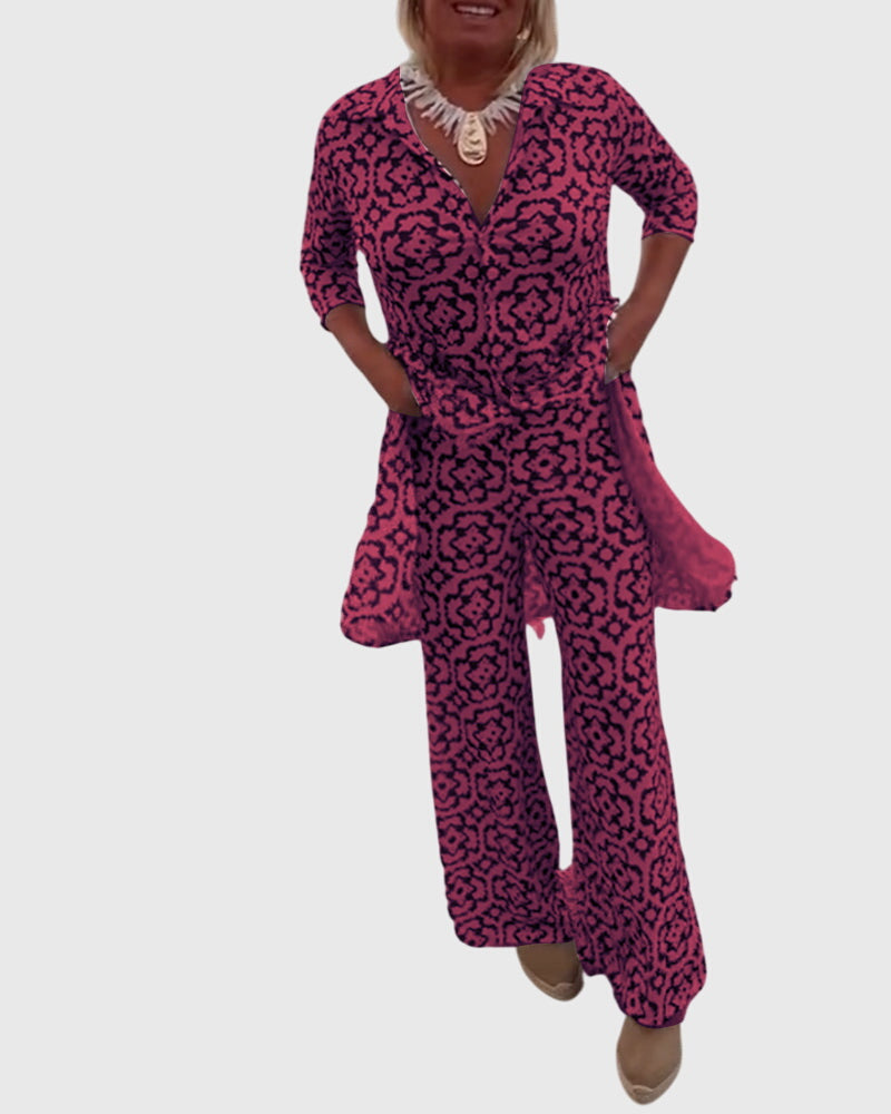Gabriella Vintage Elegant Two-Piece Set