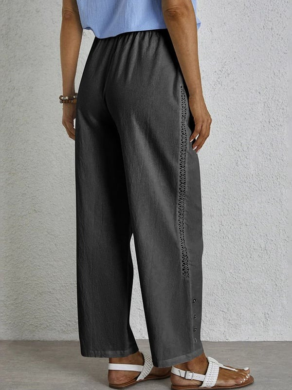 Shania | Relaxed Button Pants