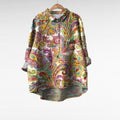 Savanna | Cashmere Print Blouse