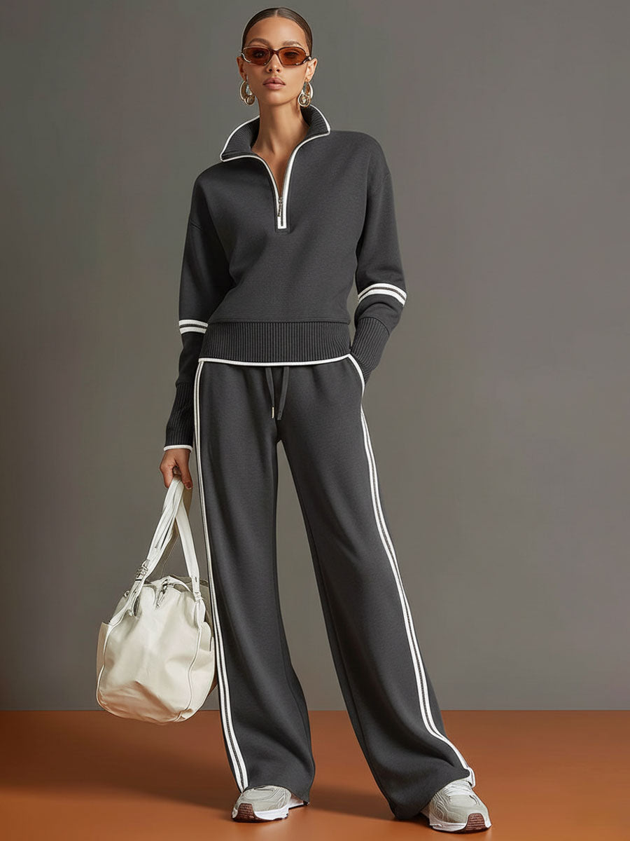 Marietta | Blouse and Wide Leg Pants Set
