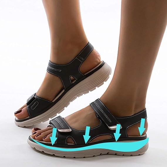 Randy | Orthopedic Leather Sandal