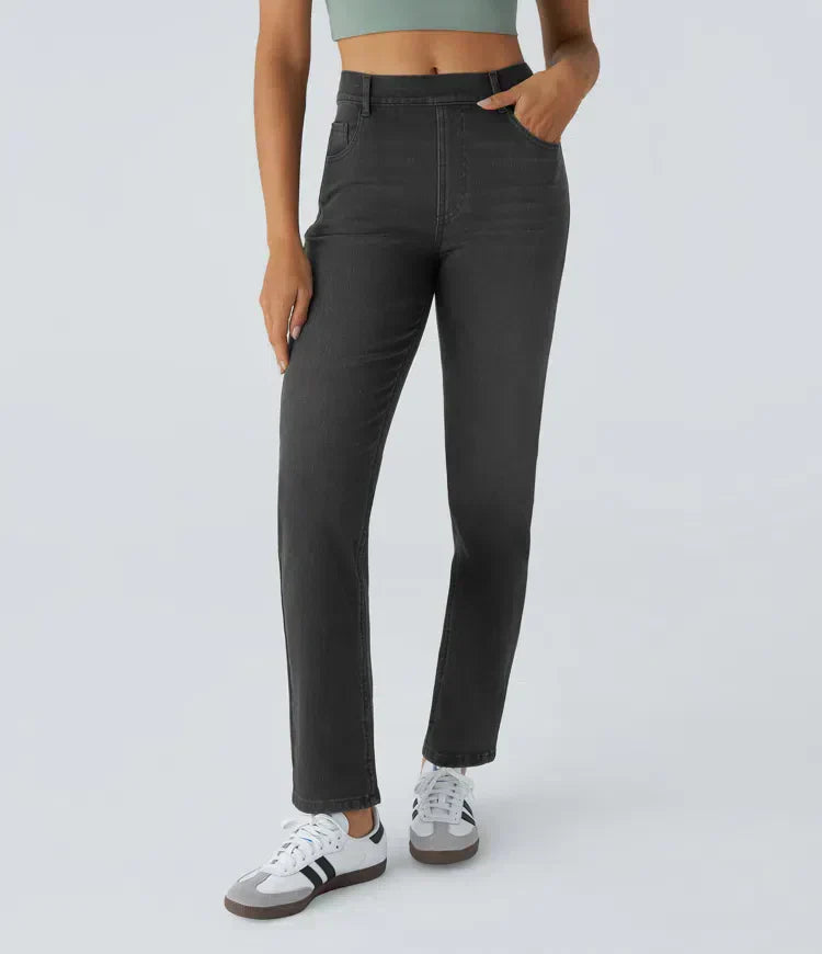 ComfortFit | Elastic High-Waist Pants