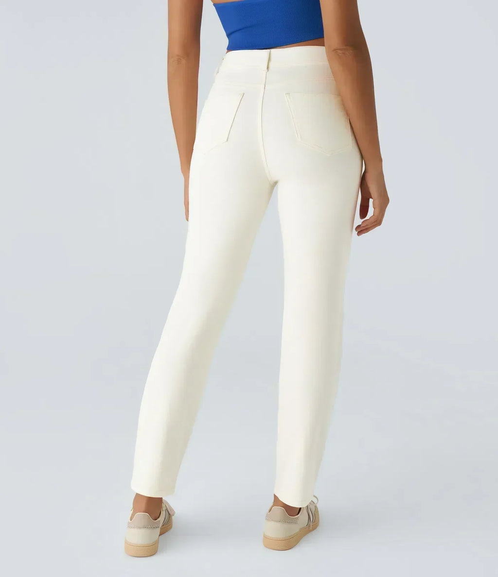ComfortFit | Elastic High-Waist Pants